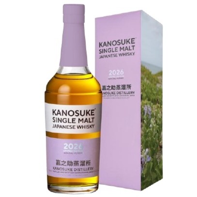 嘉之助蒸留所 (かのすけじょうりゅうじょ) 嘉之助シングルモルト 2026